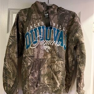 Jacksonville Jaguars Camouflage Hoodie with Logo